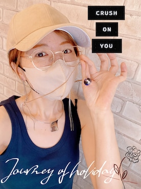 「Handmade（ハンドメイド）のアイテム」を使った、maiさん（レディース・158cm）の夏コーディネート