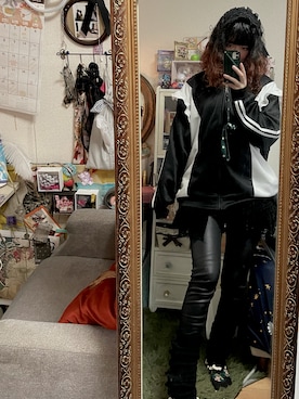 「GRL（グレイル）のアイテム（ブルゾン）」を使った、マリカさん（レディース・173cm）の秋コーディネート