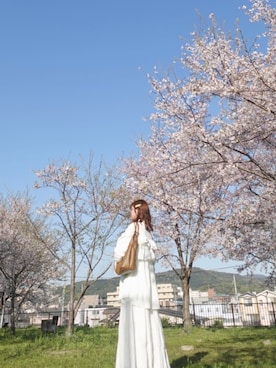 「RANDA（ランダ）のアイテム」を使った、hylさん（レディース・168cm）の春コーディネート