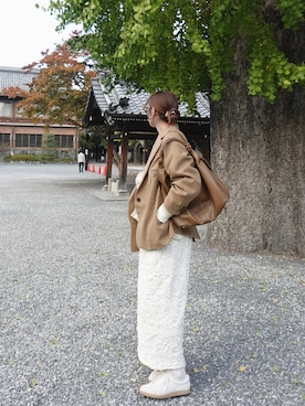 「アイテム（キャミソール）」を使った、hylさん（レディース・168cm）の秋コーディネート