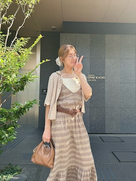 hylさん（レディース・168cm）の夏コーディネート