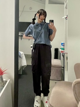 「KARL LAGERFELD（カールラガーフェルド）のアイテム」を使った、みれさん（レディース・160cm）の秋コーディネート