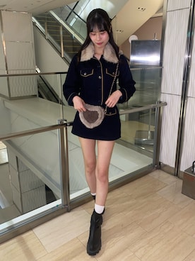 「one after another NICE CLAUP（ワンアフターアナザーナイスクラップ）のアイテム」を使った、moeさん（骨格ウェーブ・レディース・174cm）の秋コーディネート