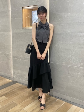 「one after another NICE CLAUP（ワンアフターアナザーナイスクラップ）のアイテム」を使った、moeさん（レディース・174cm）の秋コーディネート