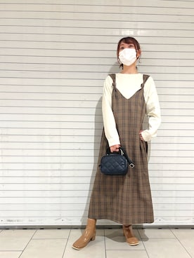 シンちゃんさん（レディース・160cm）の秋コーディネート