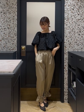 「Te chichi（テチチ）のアイテム」を使った、シンちゃんさん（レディース・160cm）の夏コーディネート