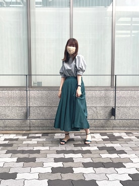 シンちゃんさん（レディース・160cm）の夏コーディネート