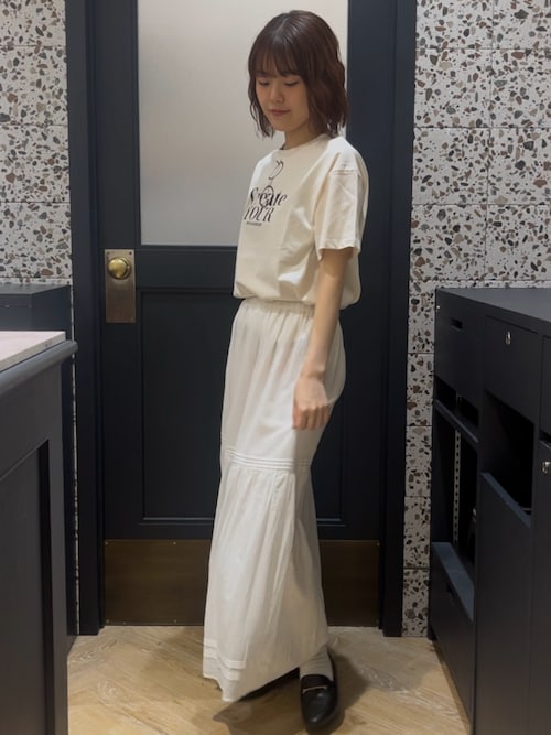 セール】ピンタックギャザースカート《2025spring catalog item