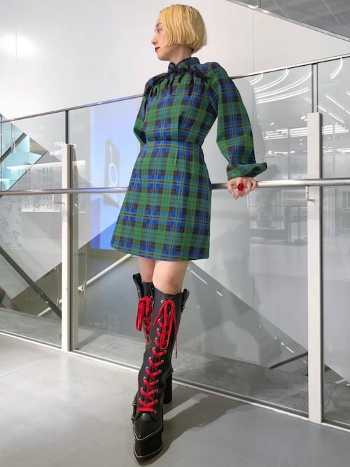 PAMEO POSE IVY MINI DRESS パメオポーズ