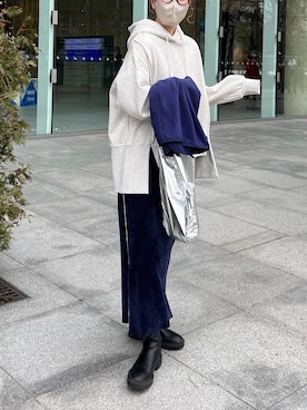 山下   凜乃さん（レディース・163cm）の冬コーディネート