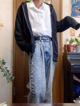「G.O.C（ジーオーシー）のアイテム（シャツ/ブラウス）」を使った、easy_easyさん（メンズ・177cm）の秋コーディネート