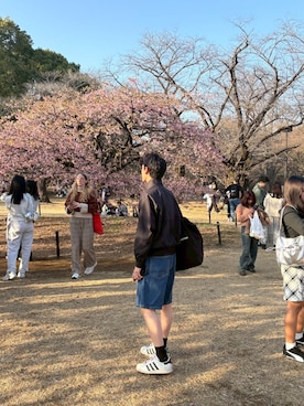 「thisisneverthat（ディスイズネバーザット）のアイテム」を使った、きりはらさん（メンズ・168cm）の冬コーディネート