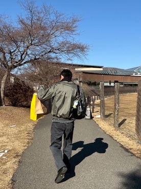 「Our Legacy（アワーレガシー）のアイテム」を使った、きりはらさん（メンズ・168cm）の冬コーディネート