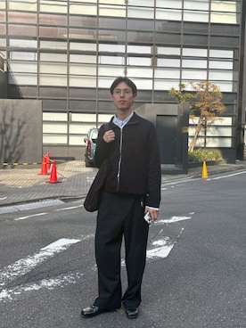 「Our Legacy（アワーレガシー）のアイテム」を使った、きりはらさん（メンズ・168cm）の春コーディネート