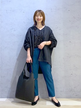「レプシィム(LEPSIM)」｜「アイテム（その他）」を使った、hanaeさん（レディース・160cm）の秋コーディネート
