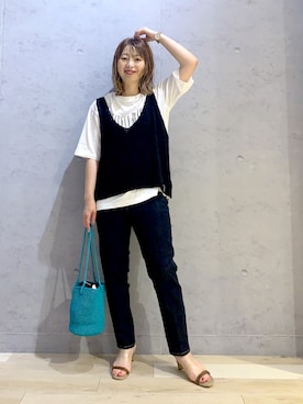 hanaeさん(レディース・160cm)の夏コーディネート