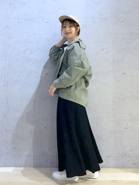 「レプシィム(LEPSIM)」｜「アイテム（キャップ）」を使った、hanaeさん（レディース・160cm）の秋コーディネート