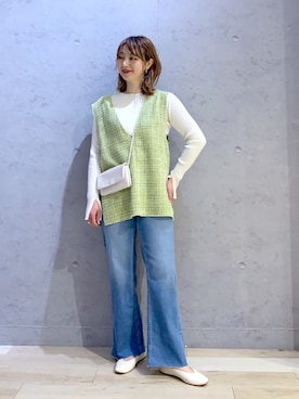 hanaeさん（レディース・160cm）の冬コーディネート