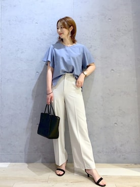 「レプシィム(LEPSIM)」｜「アイテム（その他）」を使った、hanaeさん（レディース・160cm）の夏コーディネート