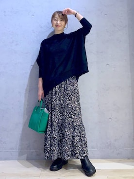 hanaeさん（レディース・160cm）の秋コーディネート