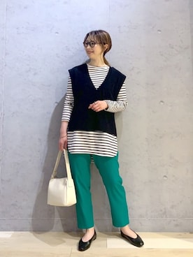 hanaeさん（レディース・160cm）の春コーディネート