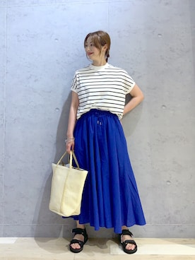 hanaeさん（レディース・160cm）の夏コーディネート