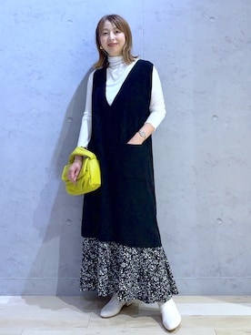 hanaeさん（レディース・160cm）の秋コーディネート