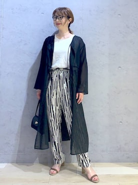 hanaeさん（レディース・160cm）の夏コーディネート