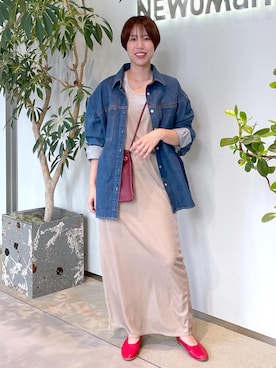 「アイテム（パンプス）」を使った、SAYAさん（レディース・159cm・30代）の夏コーディネート