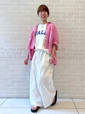 SAYAさん（レディース・159cm）の春コーディネート