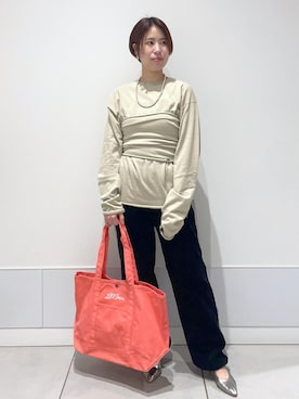 「llbean」｜SAYAさん（レディース・159cm）の冬コーディネート