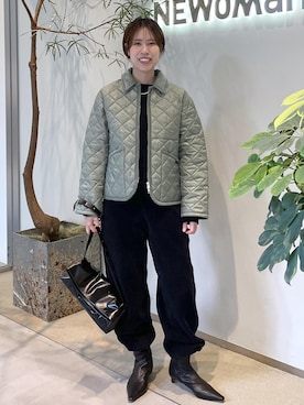 「アイテム（スウェット）」を使った、SAYAさん（レディース・159cm・30代）の秋コーディネート