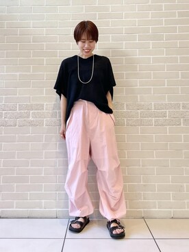 「エイトン」｜SAYAさん（レディース・159cm）の春コーディネート