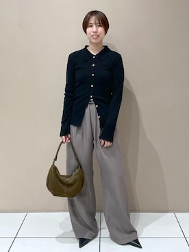 「アイテム（パンプス）」を使った、SAYAさん（レディース・159cm・30代）の夏コーディネート