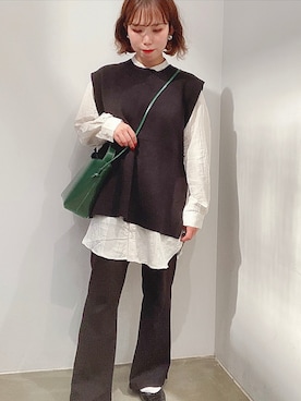 「AMERICAN HOLIC」｜erinaさん（レディース・148cm）の秋コーディネート