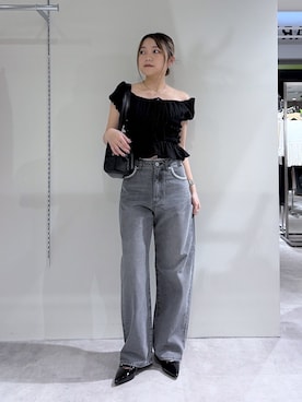 「FREE'S MART（フリーズマート）のアイテム」を使った、kurumi_.mfmさん（レディース・158cm）の春コーディネート
