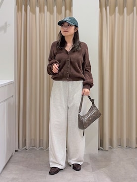 「FREE'S MART（フリーズマート）のアイテム（パンツ）」を使った、kurumi_.mfmさん（レディース・158cm）の秋コーディネート