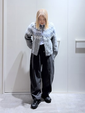 kurumi_.mfmさん（レディース・158cm）の冬コーディネート