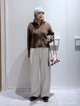 kurumi_.mfmさん（レディース・158cm）の冬コーディネート