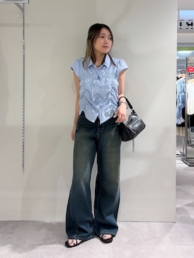 kurumi_.mfmさん(レディース・158cm)の夏コーディネート