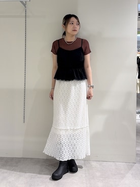 kurumi_.mfmさん（レディース・158cm）の夏コーディネート