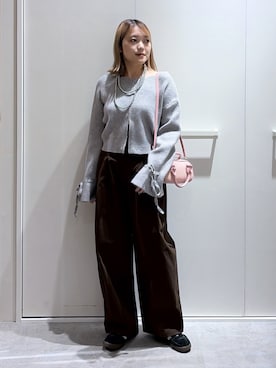 「FREE'S MART（フリーズマート）のアイテム」を使った、kurumi_.mfmさん（レディース・158cm）の秋コーディネート