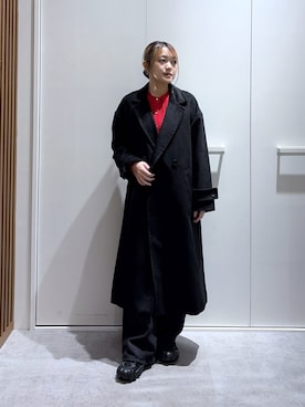 kurumi_.mfmさん（骨格ストレート・レディース・158cm）の冬コーディネート