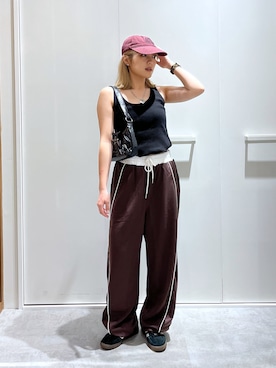 「アイテム（タンクトップ）」を使った、kurumi_.mfmさん（レディース・158cm）の夏コーディネート