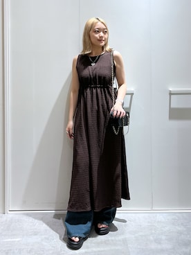「158cmコーデ」｜kurumi_.mfmさん（レディース・158cm）の夏コーディネート