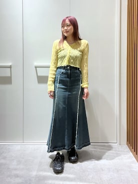 「Onitsuka Tiger（オニツカタイガー）のアイテム」を使った、kurumi_.mfmさん（レディース・158cm）の春コーディネート
