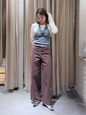 kurumi_.mfmさん（レディース・158cm）の冬コーディネート