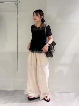 kurumi_.mfmさん(レディース・158cm)の夏コーディネート
