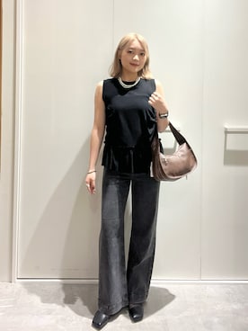 「アイテム（キャミソール）」を使った、kurumi_.mfmさん（レディース・158cm）の夏コーディネート