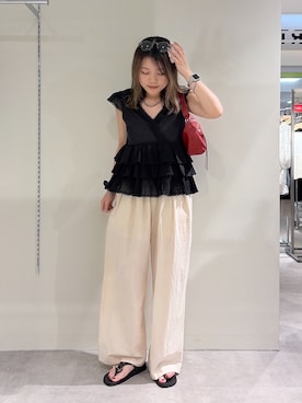 kurumi_.mfmさん(レディース・158cm)の夏コーディネート